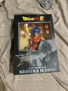 NEW Dragon Ball Dragon Stars - Super Saiyan Blue Kaioken X 10 Goku Figure 6" - Picture 1 of 5