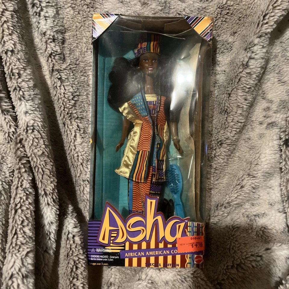 1994 Mattel Special Edition African American Asha Barbie Doll/12676