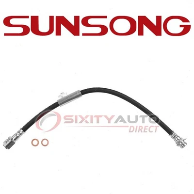 Sunsong Front Right Brake Hydraulic Hose for 1990-1991 Oldsmobile Silhouette vq Foto 1 de 4