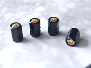Abarth Logo Valve Caps - Picture 1 of 1