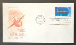32c First Supersonic Flight # 3173 FDC 1997 Artcraft - Bild 1 von 2