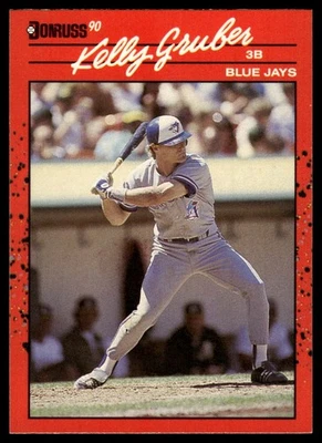 1990 Donruss #113b Kelly Gruber Leaf, Inc - Image 1 of 2