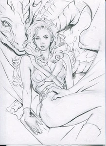 Akt Zeichnung art print signed drawing realism pencil Druck kinky kunst druck A4 - Bild 1 von 1