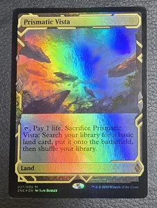 Prismatic Vista Zendikar Rising Expeditions Foil MTG NM Magic Card - Picture 1 of 2