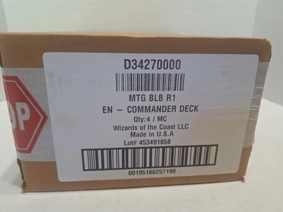 Bloomburrow Commander Deck Display Case Magic The Gathering Set Of 4 Sealed - Image 1 of 4