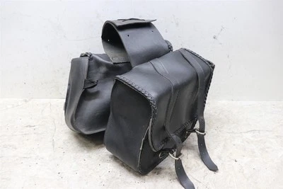 1998-2003 Yamaha V Star 650 Custom Saddlebag Luggage Bags Set Pair - Image 1 of 4