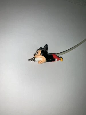 Accesorio protector cargador teléfono mordida cable Mickey Mouse vendedor de EE. UU. Foto 1 de 4