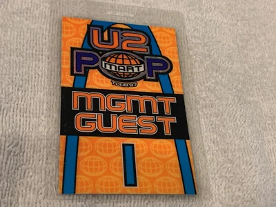 U2 SIN USAR CONCIERTO GIRA PASE POP MART Bono Edge Larry Mullen Dick Evans U 2 1 Foto 1 de 4