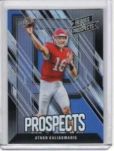 2024 LEAF HEROES & PROSPECTS ATHAN KALIAKMANIS ROOKIE/RC #74/99 *BLUE* - Picture 1 of 1