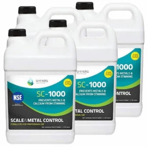 Orenda Technologies SC-1000 Scale Control & Metal Chelant 1 Gallon 4 Pk - Picture 1 of 1