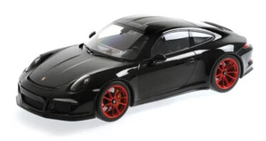 1:12 Big Scale Porsche 911 R 2016 Black 125066322 Minichamps OVP New - Picture 1 of 2