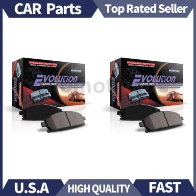 Juego de pastillas de freno de disco delanteras traseras 2X Power Stop para Mercedes-Benz S550 2015 2016 Foto 1 de 3