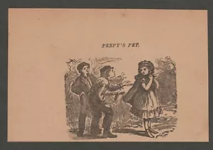 VINTAGE ILLUSTRATIONS - PEEPY'S PET 1919 - Picture 1 of 2