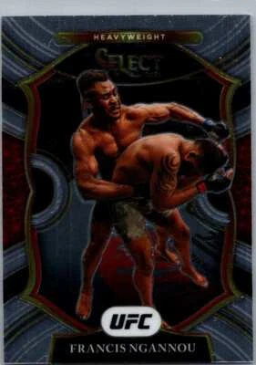 2021 Francis Ngannou #92 Panini Select UFC MUFC#3 - Image 1 of 2