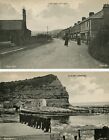 Staithes x 2 PC's Staithes Lane End/woman carrying basket on head & Slip-way 