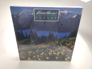 Avalanche Lilies in the Shadow Jigsaw Eddie Bauer, 1000 Pieces 20" x 27" - Picture 1 of 9