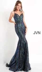 Damen Teens formell lang Abend Party Ball Abschlussball Cocktailkleid Kleid Größe 4 - Bild 1 von 2