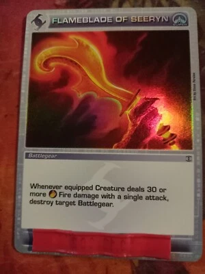 FLAMEBLADE OF SEERYN CHAOTIC TCG  AU LP/NM - Image 1 of 2