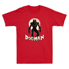 Camiseta para hombre Dogman Hombre Lobo Sobrenaturals Monstruo Folklore Críptido Horror Meme