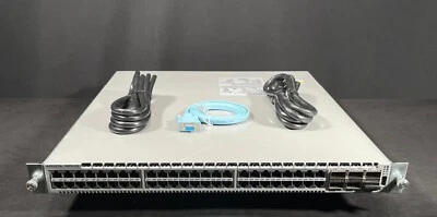 Arista DCS-7050TX-72Q-R 48x 10GBE 1/10GBase-T 6x 40Gbe QSFP+ Switch- Fast Ship - Image 1 of 4