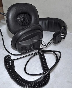 CALIFONE 3068AV STEREO/MONO HEADPHONES USED GOOD VINTAGE SCHOOL SURPLUS - Picture 1 of 2