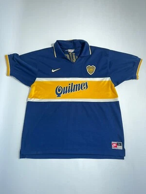 camiseta de fútbol BOCA JUNIORS (argentina) home NIKE 1997 T.L (10/10) Foto 1 de 4