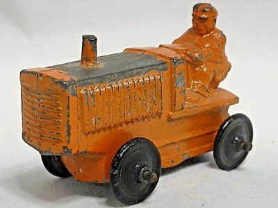 Tractor topadora fundida de colección, juguete para conductor, molde para aguanieve, Hubley Tootsie Kenton 2 3/4" Foto 1 de 4