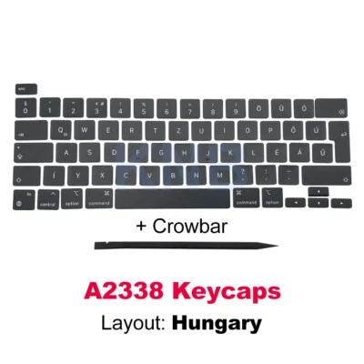 New Hungary Keycaps For Macbook Pro Retina 13" M1 A2338 Key Cap Keyboard 2020 - Image 1 of 4