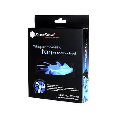 Silverstone SST-AP123 120x120x25mm Blue UV Blade Air Channeling Fan - Image 1 of 4