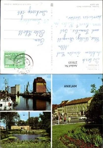 275115,Anklam Peenehafen Hafen Schwimmhalle Marktplatz Mehrbildkarte pub VEB - Bild 1 von 1