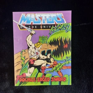 Masters of the Universe   1983 Double  -Edged Sword Mattel Mini-Comic Vintage  - Imagen 1 de 4