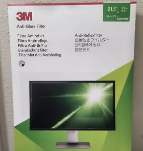 3M Anti-Glare Filter for 21.5" Monitor 16:9 Touch Compat AG215W9B -Vol. Pricing - Picture 1 of 6