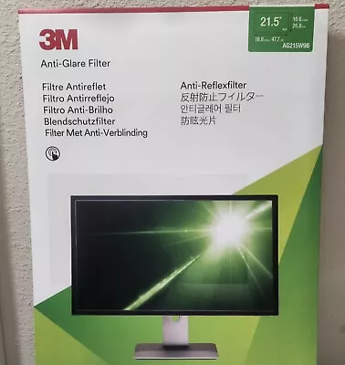 3M Anti-Glare Filter for 21.5" Monitor 16:9 Touch Compat AG215W9B -Vol. Pricing - Image 1 of 4