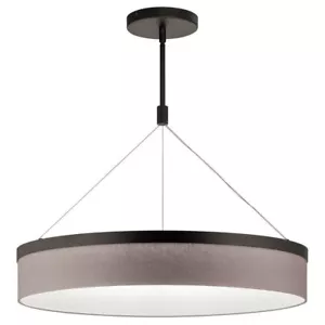 Mid Century Modern Three Light Chandelier-Olde Bronze Finish - Chandelier - - Picture 1 of 5
