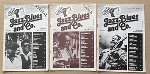 Lot 3 x Magazines JAZZ, BLUES and CO No. 17 / 21,22 / 23,24 (France 1978) TBE - Picture 1 of 4