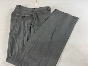 Banana Republic Men's Grey Wool Striped Chino Pants 29X32 $98 - Picture 1 of 7