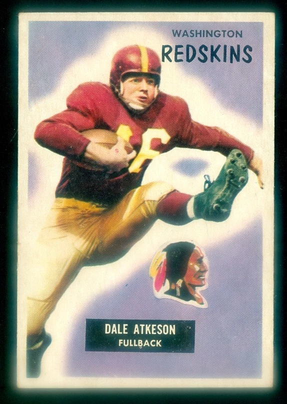 1955 BOWMAN #129 DALE ATKESON EX - Image 1 of 1