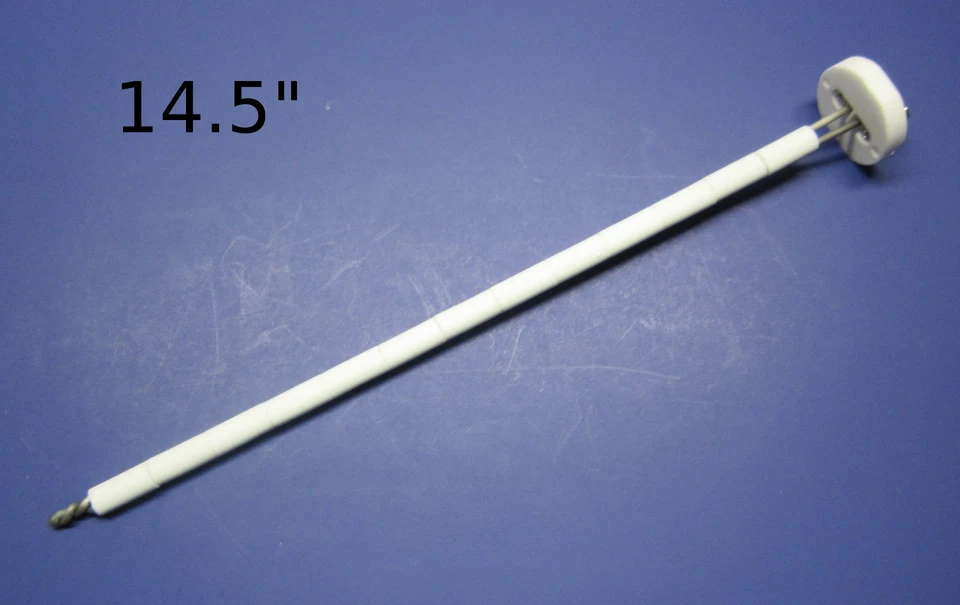MN MEASUREMENT INSTRUMENTS Long High Temperature k-type Thermocouple Sensor Ceramic Kiln Furnace CR2-14.5"