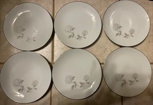 Set 6 piatti insalata vintage NORITAKE China ROSAY 6216 8,25” - Foto 1 di 5