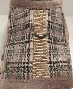 Softgeschirr  Brustgeschirr Hundegeschirr  XS-M Welpen Karo, Chihuahua, kariert - Bild 1 von 6