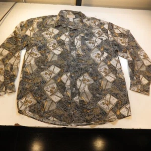 CAMISA DE COLECCIÓN GIORGIO MICHELE EXCLUSIVA CON BOTONES PARA HOMBRE XL 100% Seda - Imagen 1 de 6