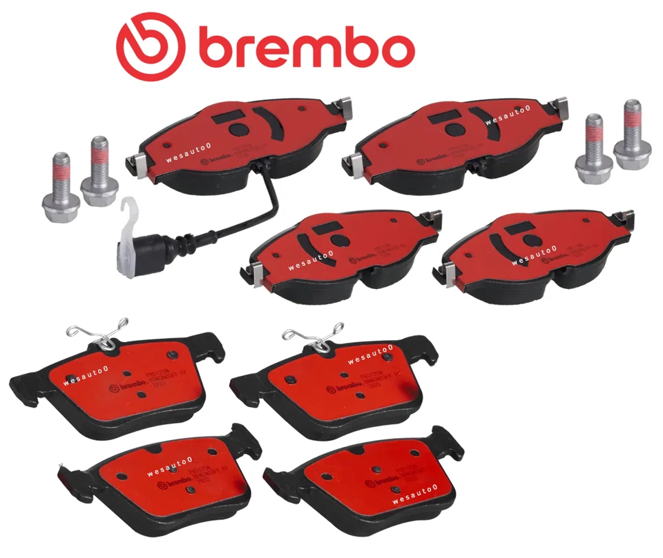 Керамическая передняя и задняя тормозные колодки OES + датчик для Audi A3 / e-tron Quattro - Изображение 1 из 1