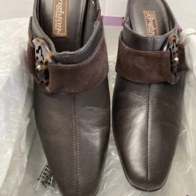 Brighton Rococó Chocolate, Gamuza, 6.5M. ChoCalf con gamuza. Excelente Estado Foto 1 de 4