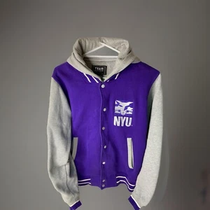NYU Hoodie Jacket Size S Team Edition Apparel  Free Post In Aust - Foto 1 di 11