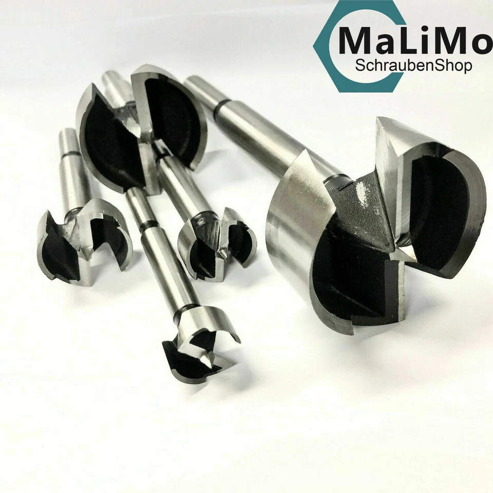 Forstnerbohrer 10-100 mm Holzbohrer Astlochbohrer Kunstbohrer Scharnierbohrer - Bild 1 von 2