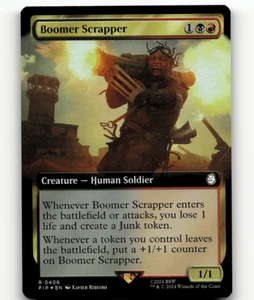 LÁMINA - Magic The Gathering Boomer Scrapper (Arte Extendido) - Universes Beyond: Fallout - Imagen 1 de 1