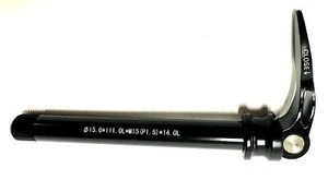 Alloy Bike Thru Axle 15mm x 125mm Quick Release Ø15.0*111.OL*M15(P1.5)*14.OL - Picture 1 of 8