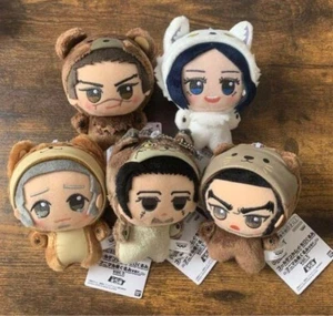 Golden Kamuy Chibigurumi Animal Costume Ver. Plush Doll Mascot Toy Set of 5 NEW - Picture 1 of 2