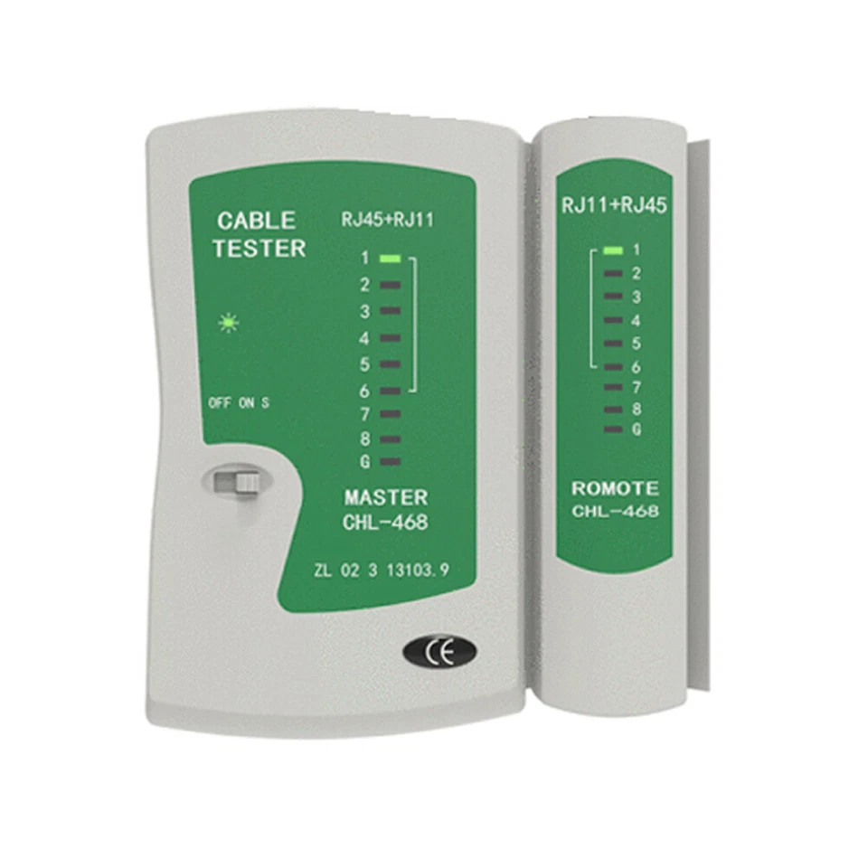 Q41C Patchkabel Netzwerkkabel Lan Kabel Tester Ethernet Network RJ45 RJ11 Cat5 - Bild 1 von 4