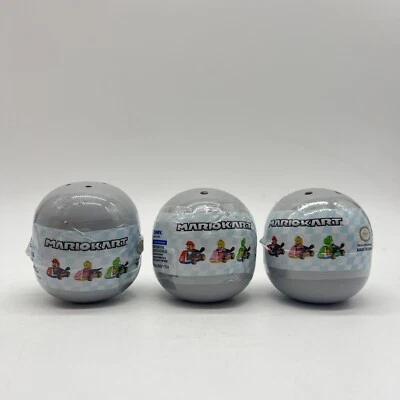 Tomy Nintendo Super Mario Kart Pull Back Racers Mystery Nuevo Sin Abrir Lote De 3 Foto 1 de 3